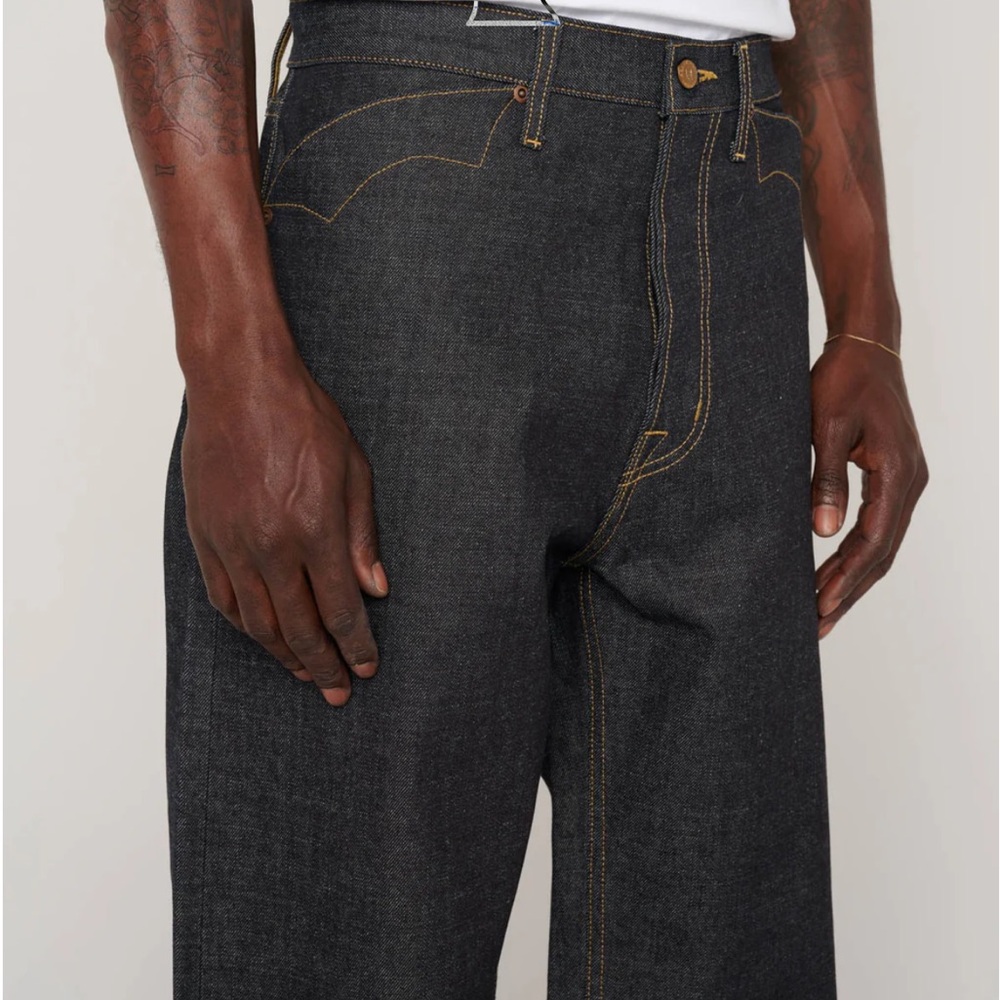BRAIN DEAD Type 00 15 oz Selvedge Denim Jean - Picture 7 of 10